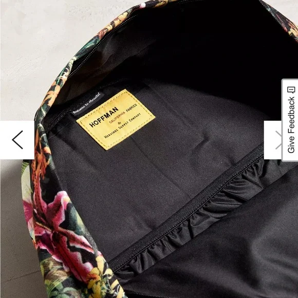 Hoffman by Herschel Floral Backpack - Picture 6 of 11